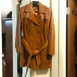 🍁Beautiful Iman Suede/Leather Co pockat🍁